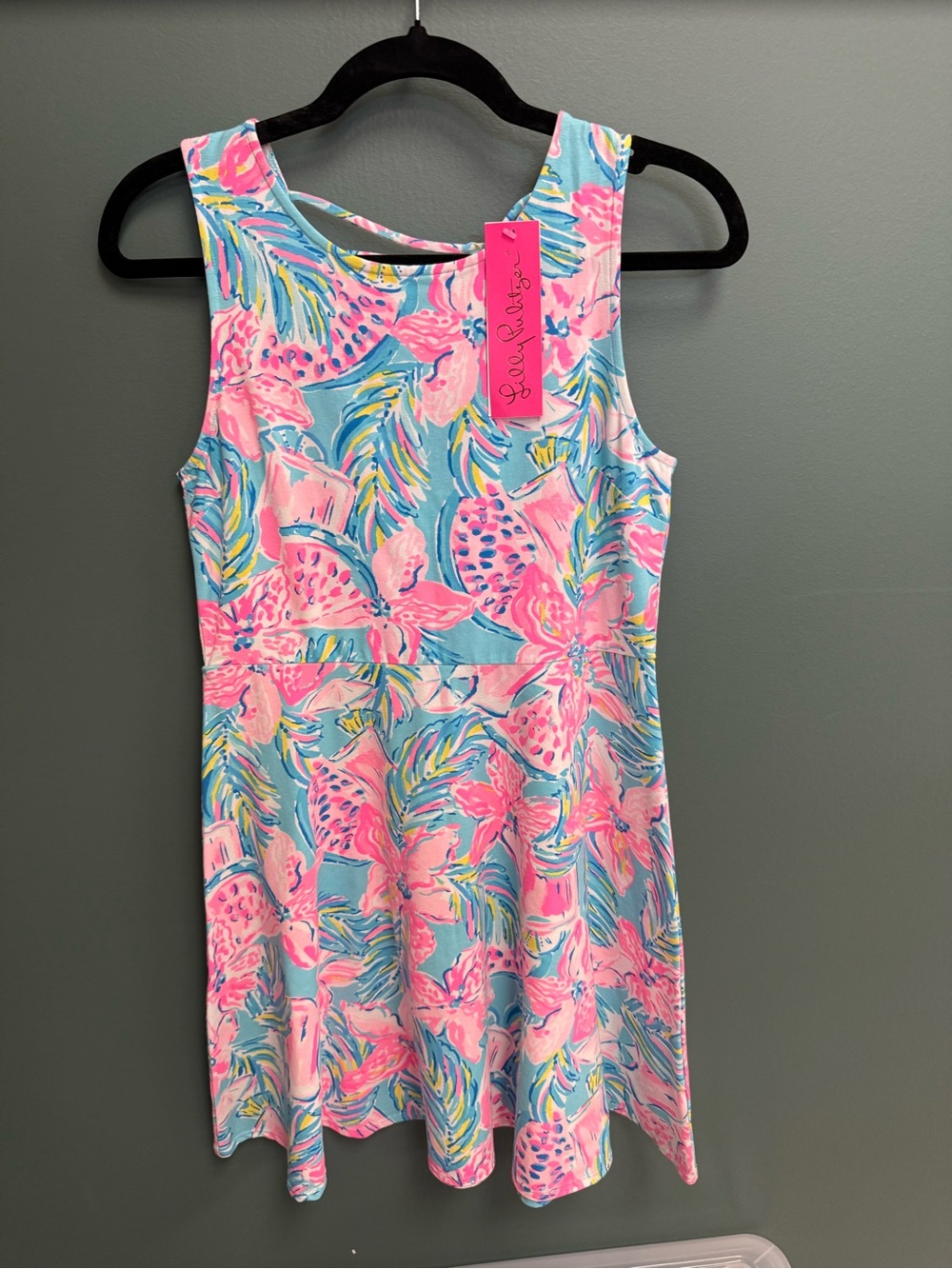 New Lilly Pulitzer blue Ibiza carice dress